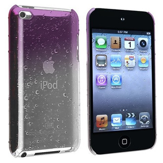 eForCity Snap-On Case Cover Purple,Transparent