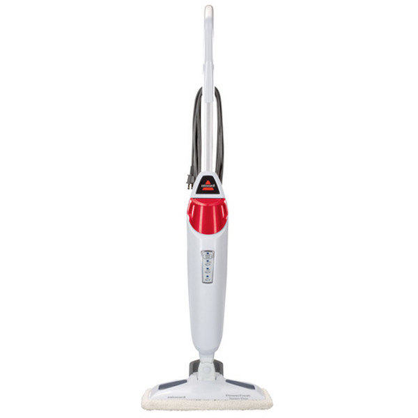 Bissell PowerFresh Upright steam cleaner 0.33L 1600W Red,White