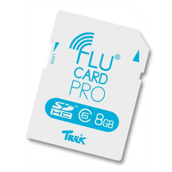 Trek 8GB Flucard Pro Wi-Fi SDHC 8GB SDHC Class 6 memory card