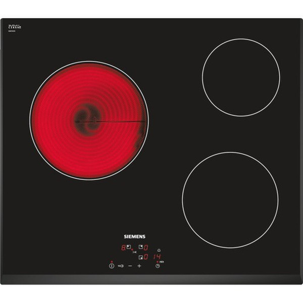 Siemens ET651BM17E Встроенный Ceramic hob Черный плита