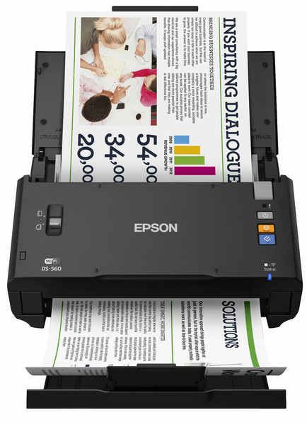 Epson WorkForce DS-560 Сканер с полистовой подачей 600 x 600dpi A3 Черный