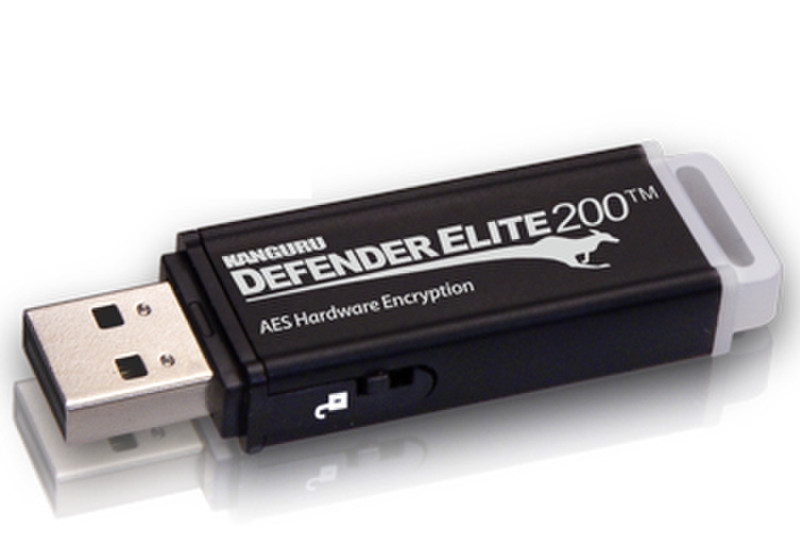 Kanguru KDFE200 32GB USB 2.0 Typ A Schwarz USB-Stick