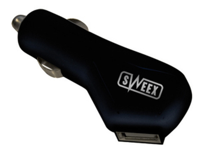 Sweex USB Car Charger Авто Черный зарядное для мобильных устройств