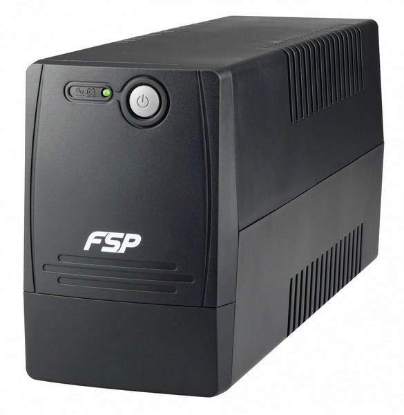 FSP/Fortron FP 600 Интерактивная 600ВА 2розетка(и) Tower Черный источник бесперебойного питания
