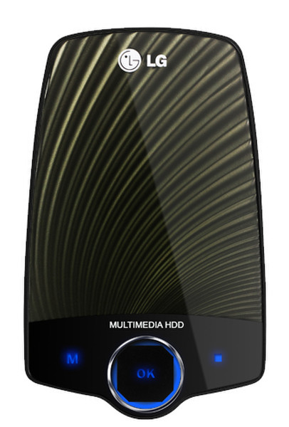LG 500GB XF1 External HDD 2.0 500GB Black external hard drive