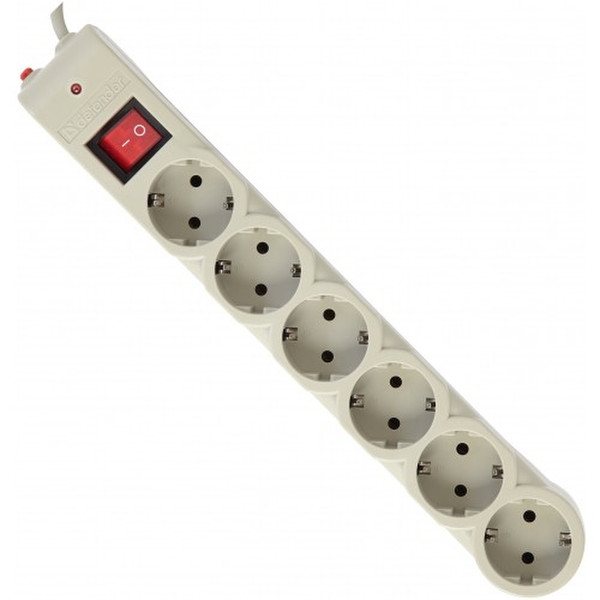 IronKey DFS 603 6AC outlet(s) 220V 1.8m Grey surge protector