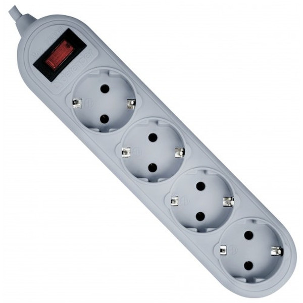 IronKey ES Lite 4AC outlet(s) 220V 1.8m Grey surge protector