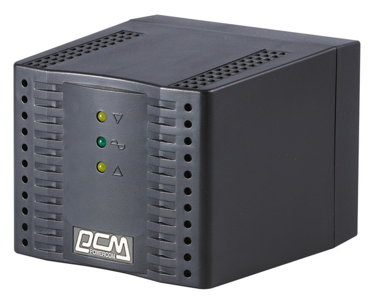 Powercom TCA-1200 4AC outlet(s) 220V Black surge protector