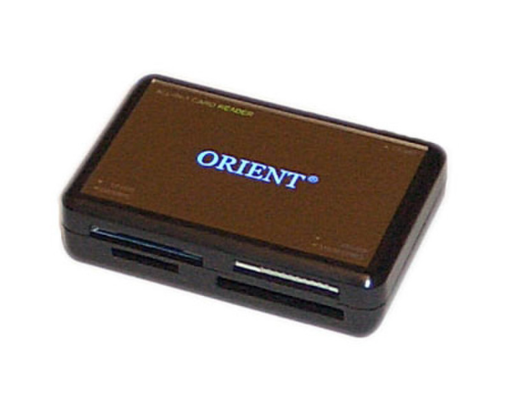 ORIENT CR-015 USB 2.0 Черный устройство для чтения карт флэш-памяти