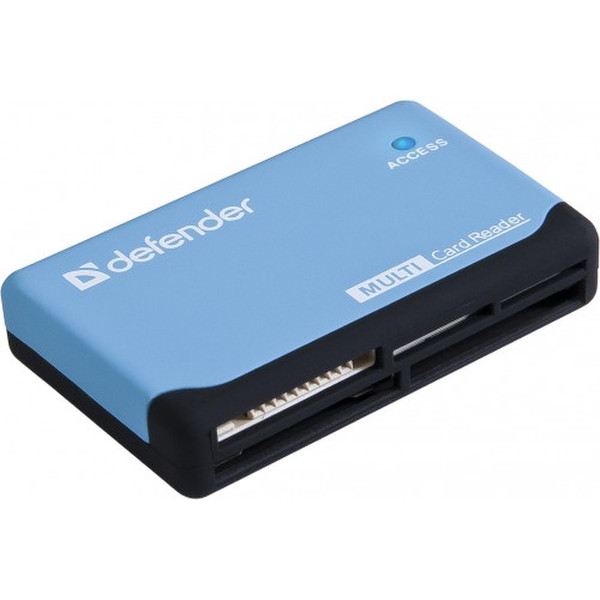 IronKey ULTRA Внутренний USB 2.0 Черный, Синий устройство для чтения карт флэш-памяти