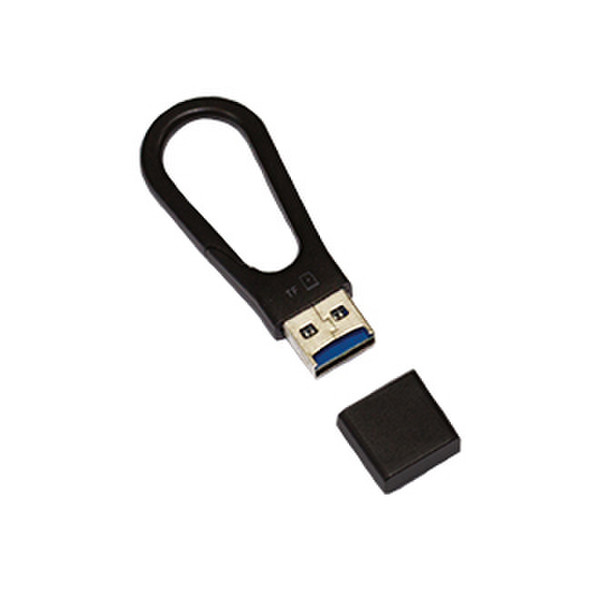 Ginzzu GR-411B USB 2.0 Черный устройство для чтения карт флэш-памяти