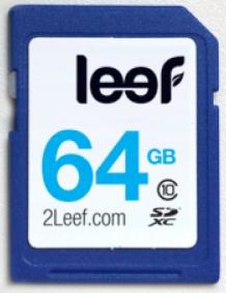 Leef LFSDC-06410R 64GB SDXC UHS Class 10 Speicherkarte