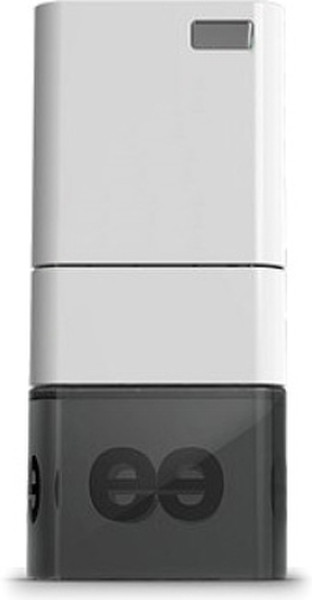 Leef 8GB Ice USB 2.0 8GB USB 2.0 Type-A Transparent,White USB flash drive
