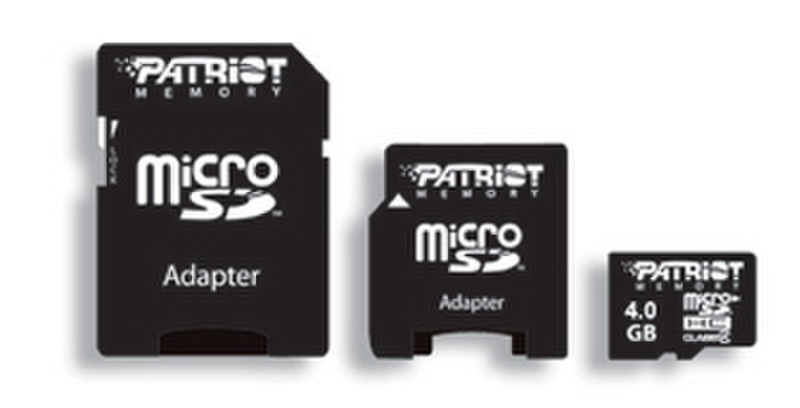 Patriot Memory 4GB microSDHC Class 4 4ГБ MicroSDHC карта памяти