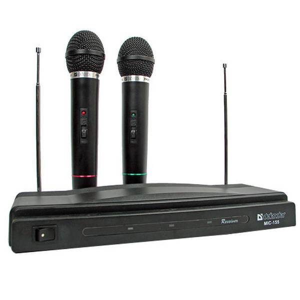 IronKey MIC-155 Stage/performance microphone Беспроводной Черный