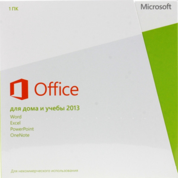 Microsoft Office Home and Student 2013, 1 PC