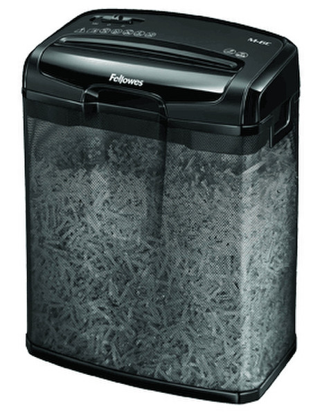 Fellowes Powershred® M-6C Cross shredding Черный измельчитель бумаги