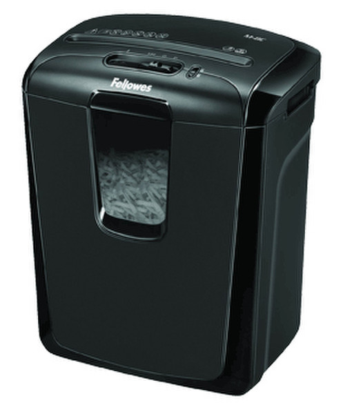 Fellowes Powershred® M-8C Cross shredding Черный измельчитель бумаги