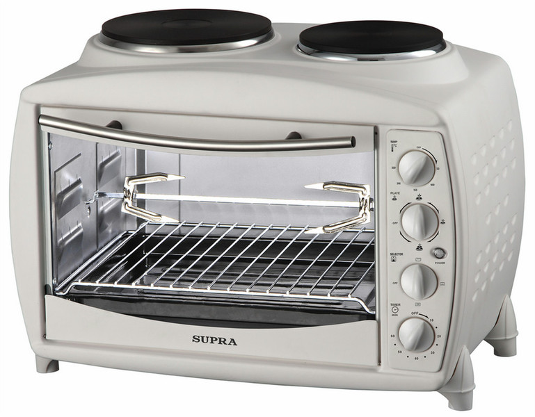 Supra MTS-322 Freestanding Sealed plate White cooker