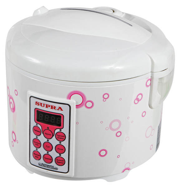 Supra MCS-4702 4L 700W Pink,White multi cooker