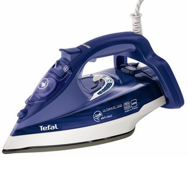 Tefal FV9630 Trocken- & Dampfbügeleisen Ultragleitende Bügelsohle 2600W Blau