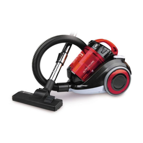 Vitek VT-1820 R Cylinder vacuum cleaner 1600W Black,Red vacuum