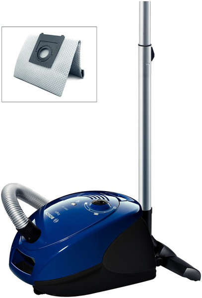 Bosch BSG61800RU Zylinder-Vakuum 4l 1800W Blau, Metallisch