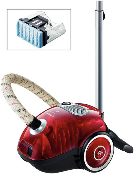 Bosch BSGL2MOV31 Cylinder vacuum 2100W Cherry,Transparent vacuum