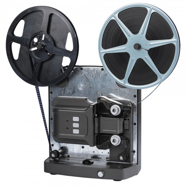 Reflecta Super 8 Scanner Film/slide 1920 x 1080DPI Black, Stainless steel