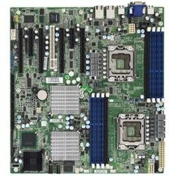 Tyan (2) 5520 LGA 1366 (8) DDR3 iKVM Intel 5520 Socket B (LGA 1366) SSI EEB материнская плата