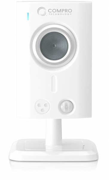 Compro TN30W IP security camera Innenraum Kubus Weiß Sicherheitskamera
