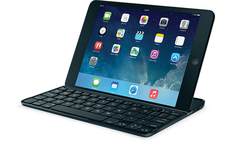 Logitech Ultrathin Keyboard Cover for iPad mini Bluetooth QWERTY Испанский Серый клавиатура для мобильного устройства