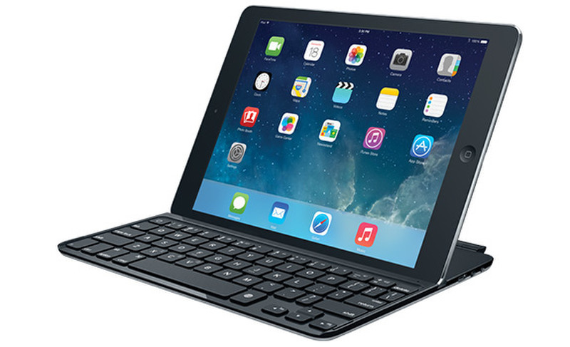 Logitech Ultrathin Keyboard Cover for iPad Air Bluetooth QWERTY Испанский Серый клавиатура для мобильного устройства