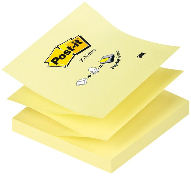 Post-It R330 Square Yellow 100sheets self-adhesive note paper
