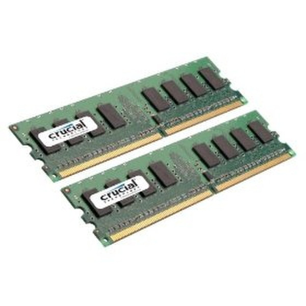 Crucial 8GB DDR2 PC2-6400 Quad Kit 8ГБ DDR2 800МГц Error-correcting code (ECC) модуль памяти