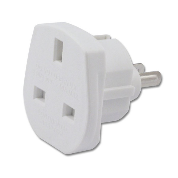 Lindy 73067 White power plug adapter
