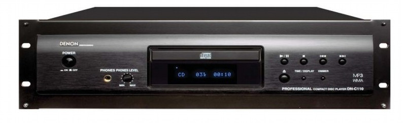 Denon DN-C110P Personal CD player Black