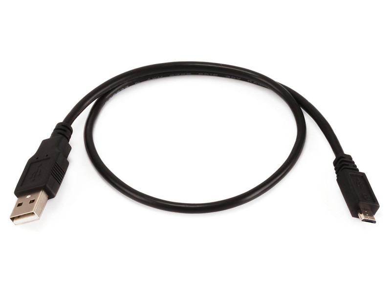 Monoprice 105137 0.45м USB A Micro-USB B Черный кабель USB