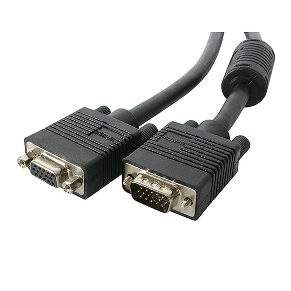 StarTech.com 3 ft Coax High Resolution VGA Monitor Extension Cable - HD15 M/F