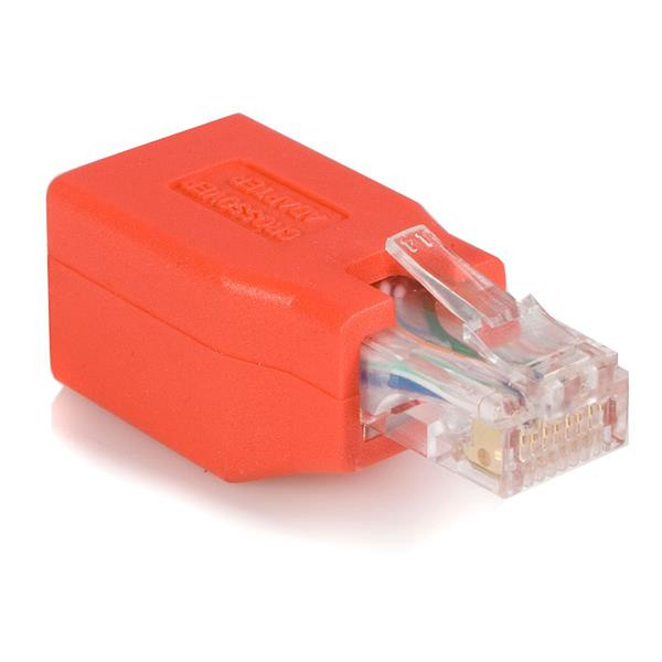 StarTech.com C6CROSSOVER RJ-45 RJ-45 Красный кабельный разъем/переходник