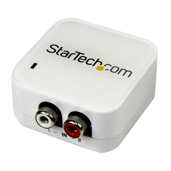 StarTech.com Stereo RCA / Chinch auf SPDIF Digital Koaxial und Toslink (Optisch) Audio Konverter Audio-Konverter
