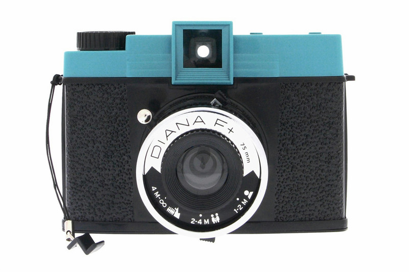 Lomography Diana F+ Compact film camera 120 mm Черный, Синий