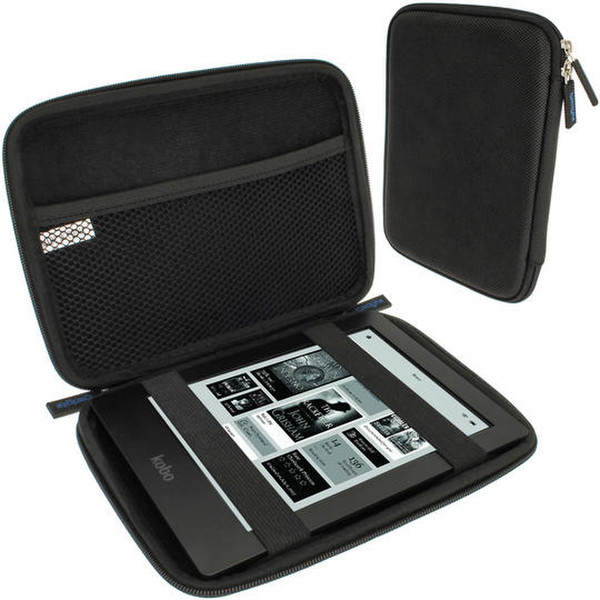 iGadgitz U0309 Sleeve case Schwarz E-Book-Reader-Schutzhülle