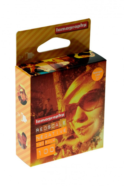 Lomography Redscale 100 ISO 120, 3 pack