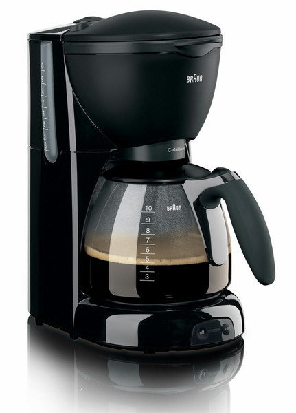 Braun KF 560 freestanding Manual Drip coffee maker 10cups Black