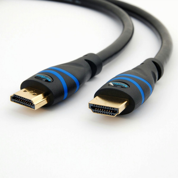 BlueRigger BL-CL3-50FT 15m HDMI HDMI Schwarz, Blau HDMI-Kabel