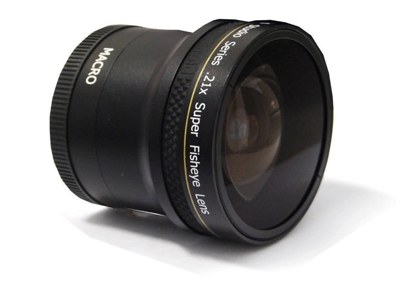 Polaroid Studio Series .21x Super Fisheye Lens Беззеркальный цифровой фотоаппарат со сменными объективами Wide fish-eye lens Черный
