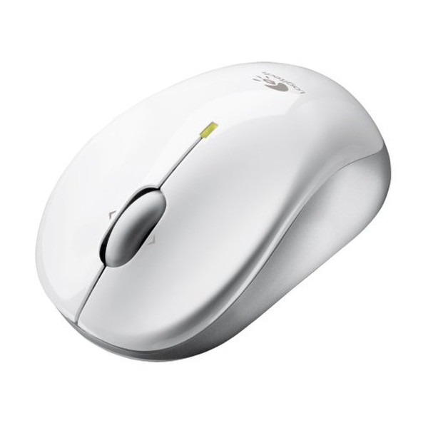 Logitech V470 Cordless Laser Mouse for Notebooks Bluetooth Laser White mice