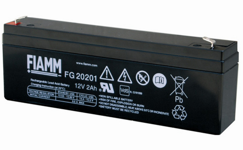 FIAMM FG20201 2Ah 12V UPS battery