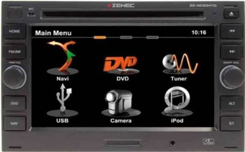 Zenec ZE-NC2041D Navigationssystem